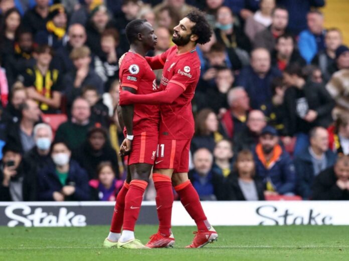 Mané et Mo Salah